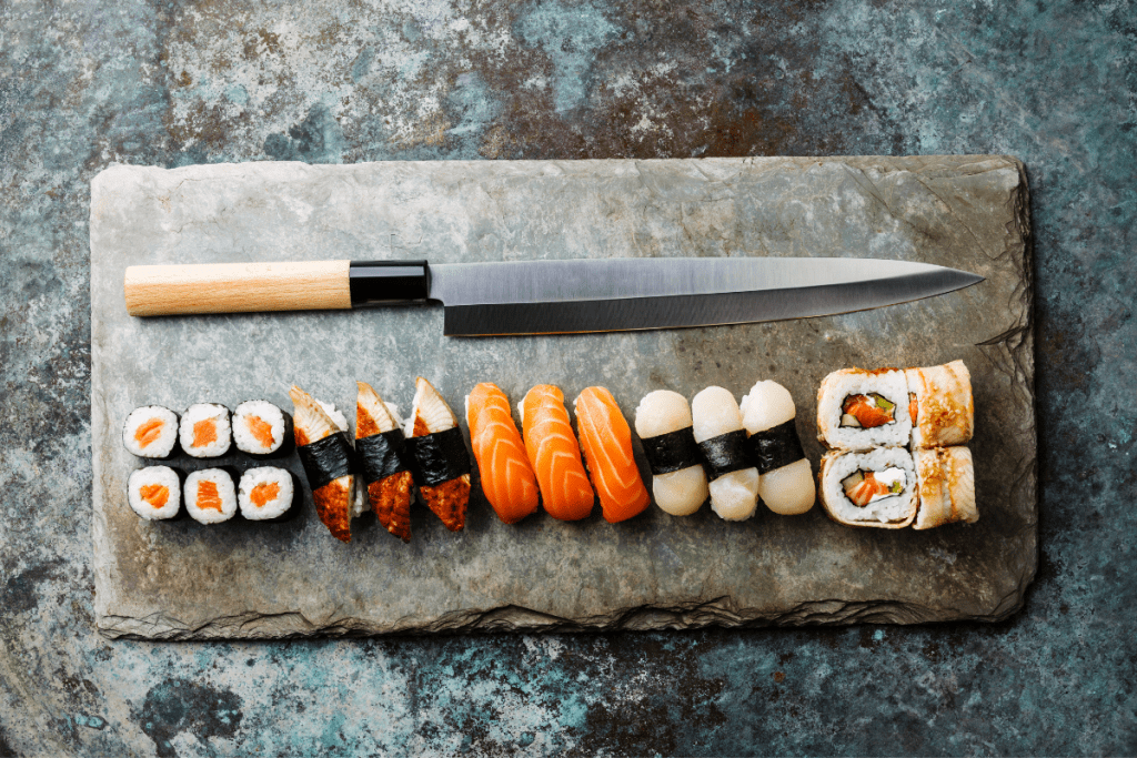 types of sushi knife