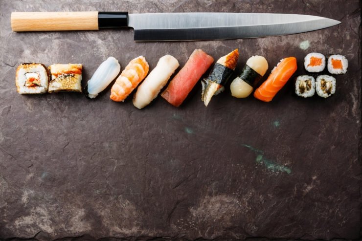 types of sushi knife