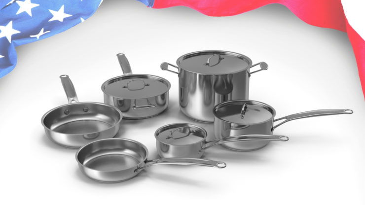 Stainless Steel Cookware Made in the USA  The GREAT American Made Brands &  Products Directory - Made in the USA Matters