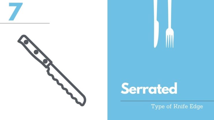 serrated