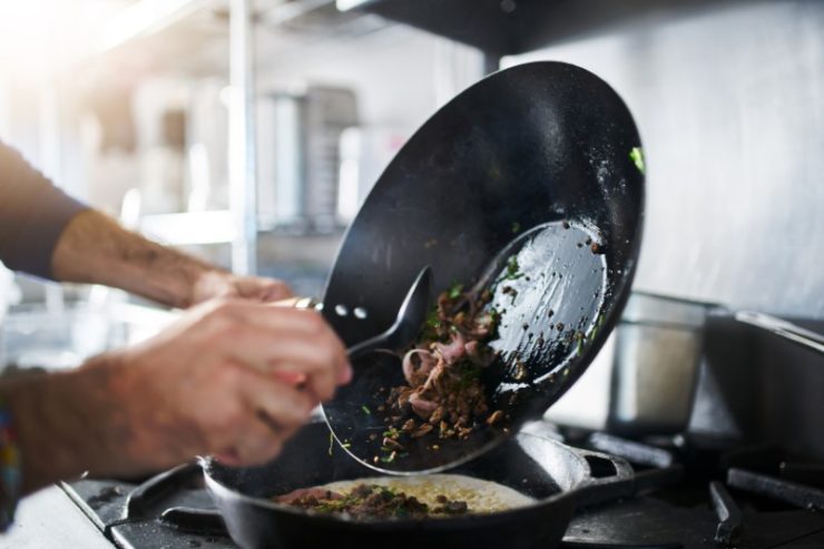 pan cooking