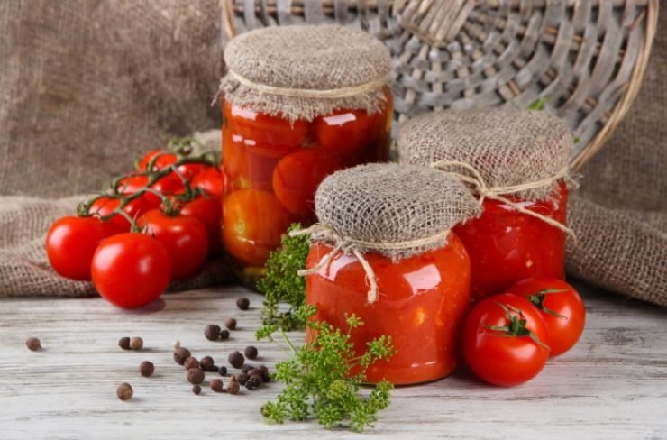 tomato in a jar