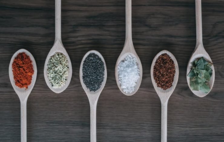 spoon with spices