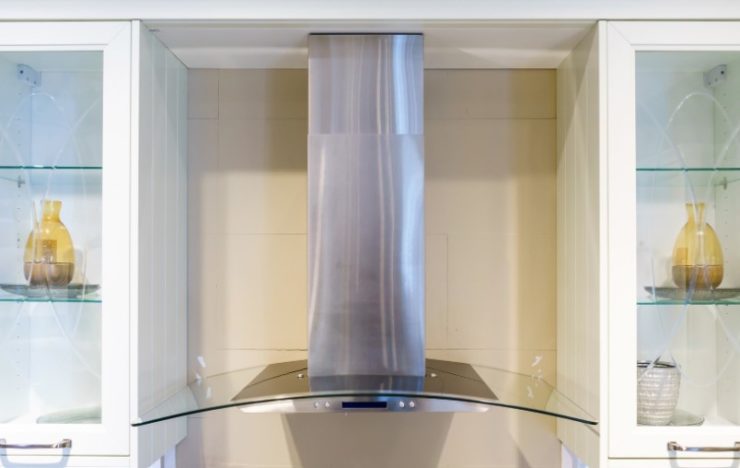 range hood with duct