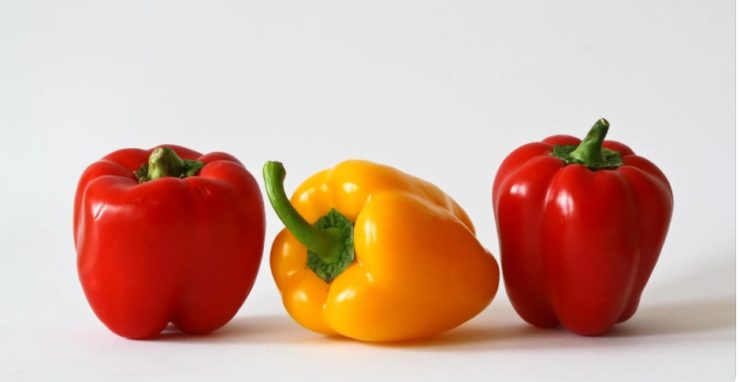 Three Bell Peppers