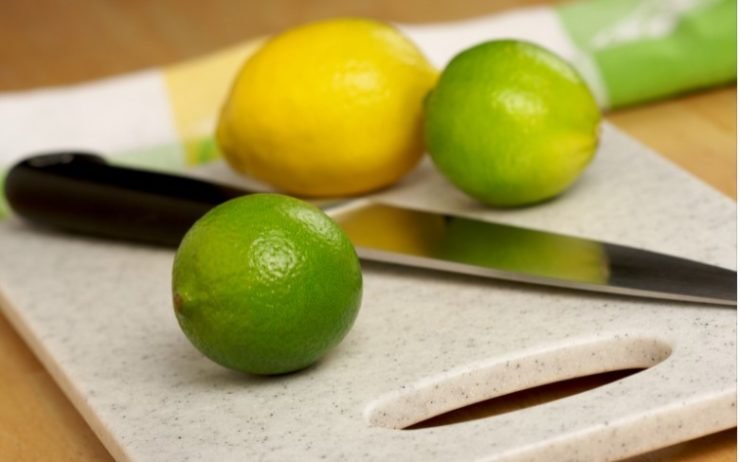 Limes, Lemons and Knife