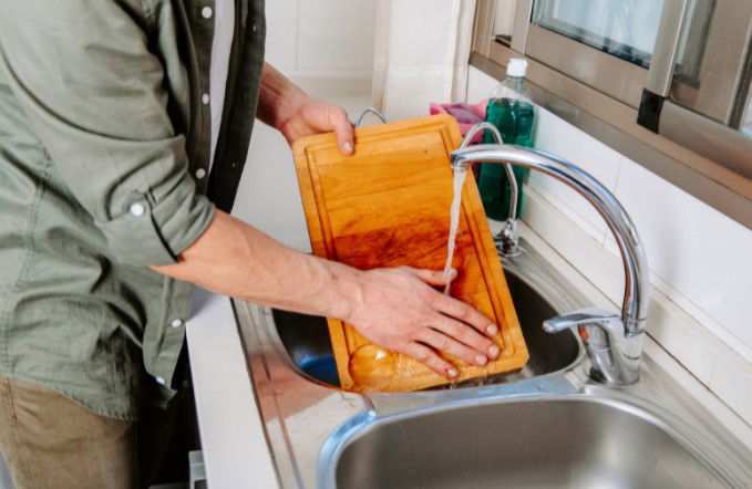 Washing cutting board