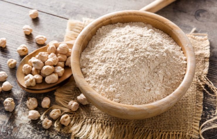 Bowl of Chickpea Flour