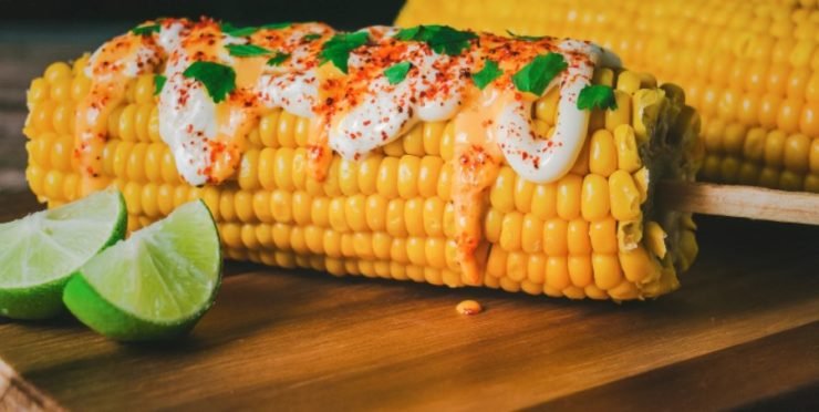 Mexican Street Corn with Toppings