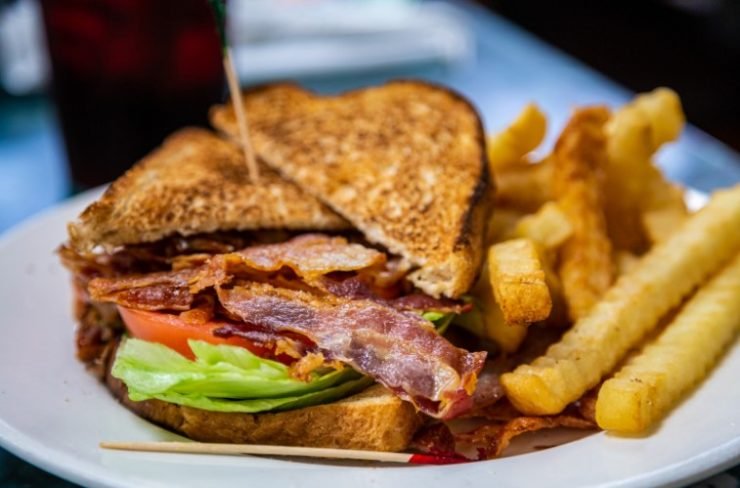 blt and fries meal