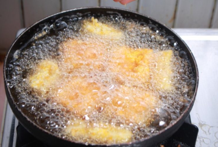 Deep Frying Tempura