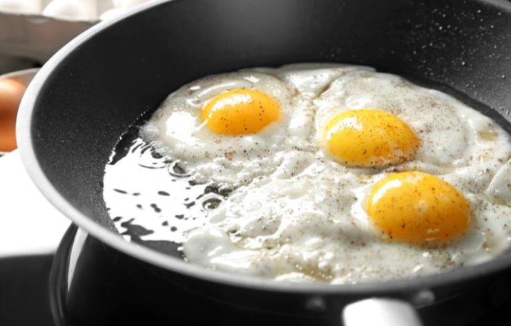 fried eggs