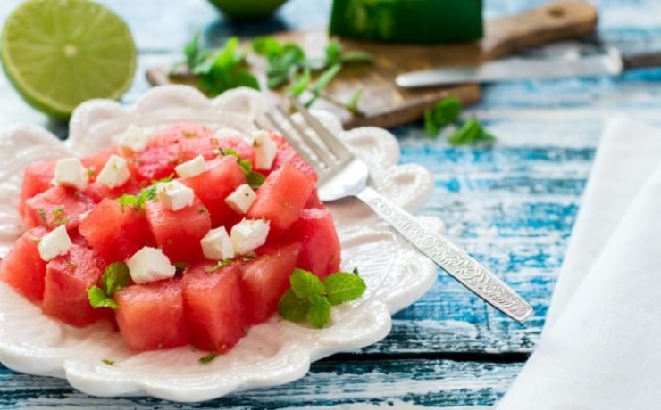 Watermelon And Feta Salad