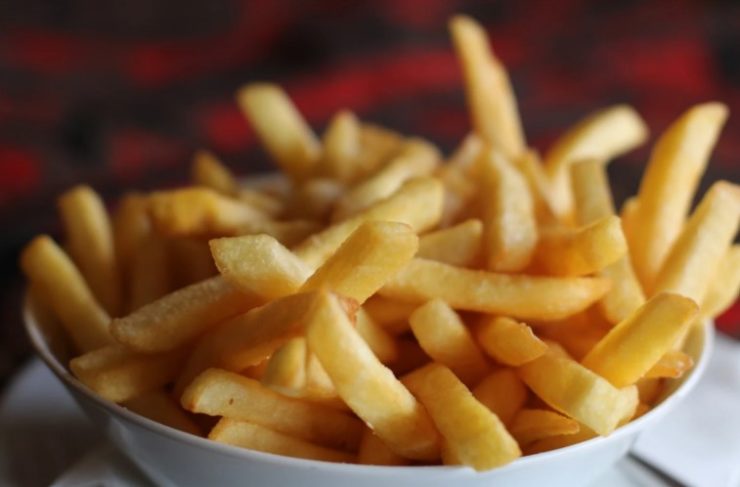 Fried Potatoes in a bowl