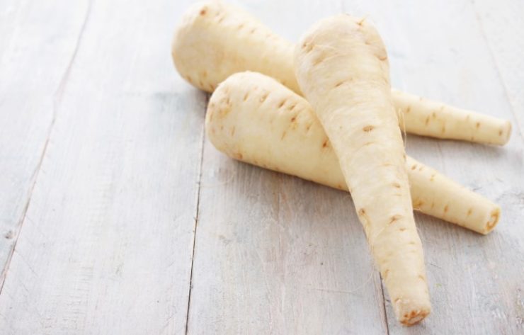 root vegetable on a wooden surface