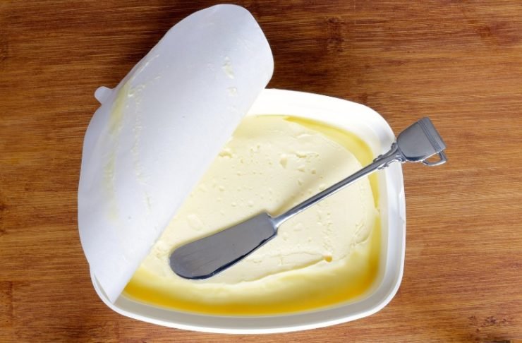 margarine and a spoon