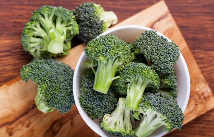 how to cut broccoli florets