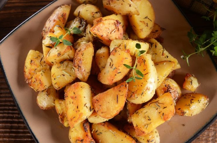 Fried potatoes