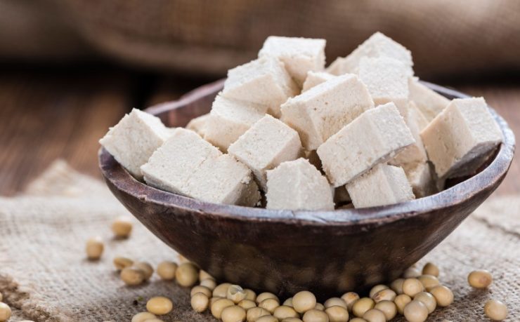 tofu in a bowl