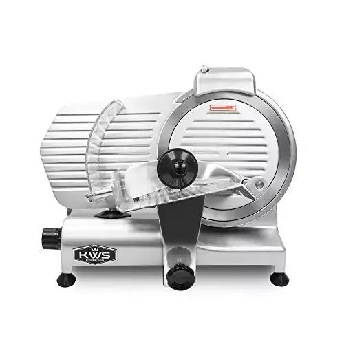 KWS Commercial 320W Electric Meat Slicer