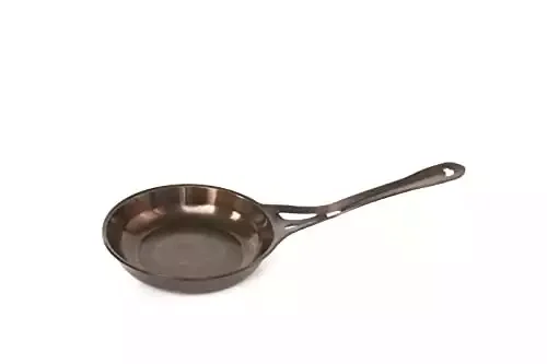 AUS-ION Skillet, 7" (18cm), Smooth Finish, 100% Made in Sydney, 3mm Australian Iron, Professional Grade Cookware