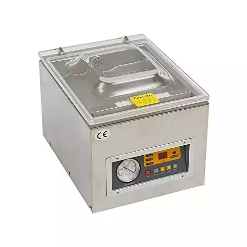 Chamber Vacuum Sealer Machine Z-260C Commercial Kitchen Food Chamber Vacuum Sealer, Packaging Machine Sealer for Food Saver, Home, Commercial Using 110V
