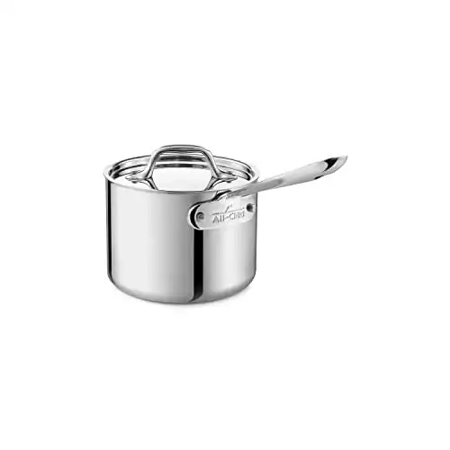 All-Clad Sauce Pan with Lid, 2-Quarts