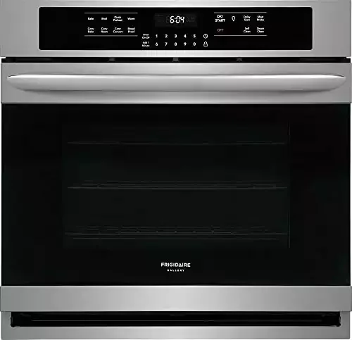Frigidaire FGEW3066UF Gallery Series 30 Inch 5.1 cu. ft. Total Capacity Electric Single Wall Oven in Stainless Steel