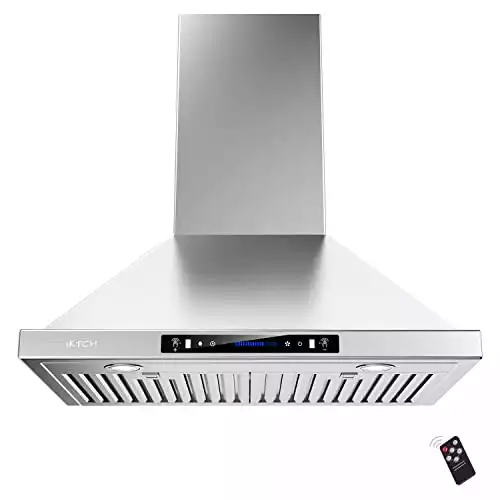 IKTCH 30-Inch Wall Mount Range Hood 