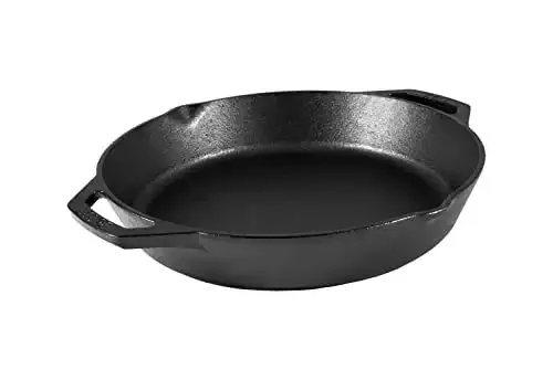 Lodge Dual Handle Skillet, 12-Inches