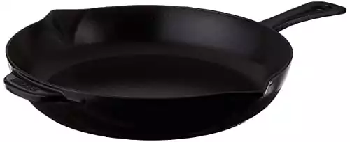 Staub Cast Iron 10-inch Fry Pan - Matte Black, Made in France