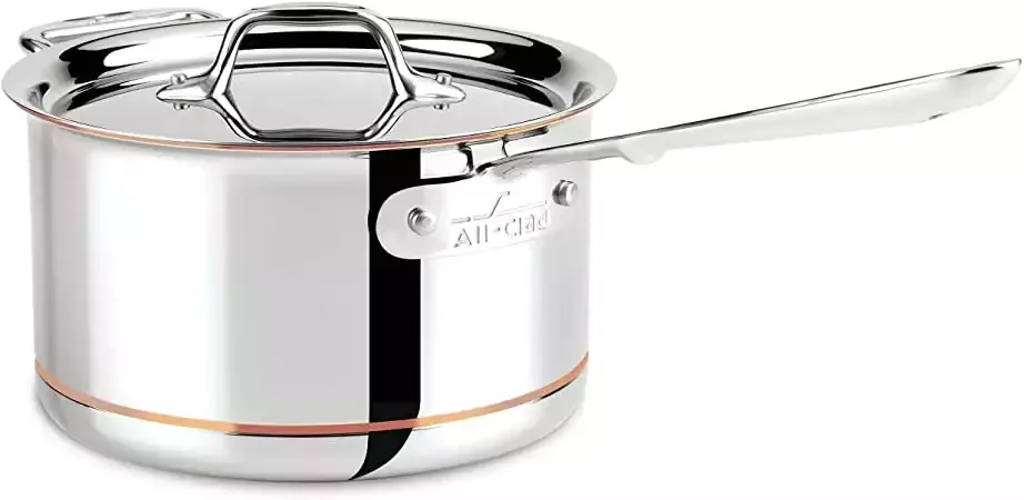 4-Quart Sauce Pan, All-Clad Copper Core