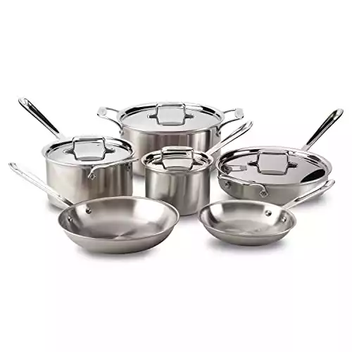 All-Clad D5, Stainless Steel 5-Ply Cookware Set