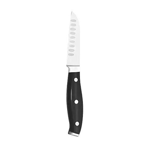 HENCKELS Forged Premio Kudamono Paring Knife, 3-inch, Black/Stainless Steel