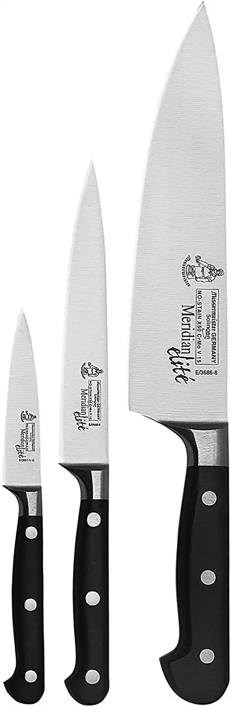 Messermeister-Made in Germany-Meridian Elite Starter Set, 3-Piece