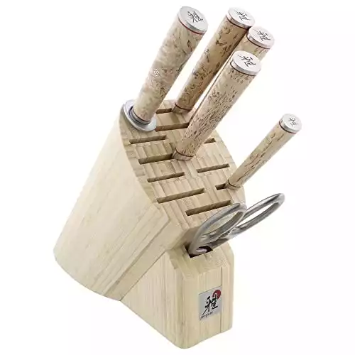 Miyabi Birchwood 7-pc Knife Block Set