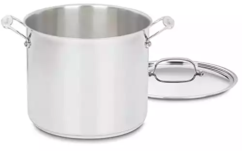 Herogo 12-Quart 18/10 Stainless Steel Stock Pot with Lid, Large