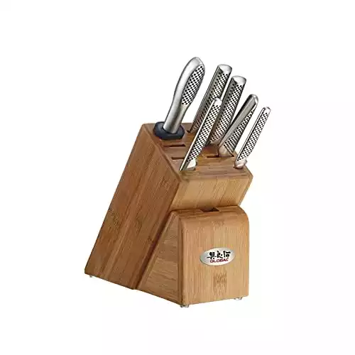 Global Takashi 7-Piece Knife Block Set