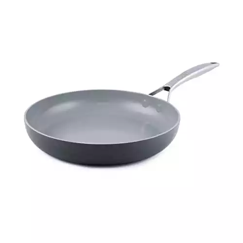 GreenPan Paris 10 Inch Ceramic Non-Stick Fry Pan - Gray