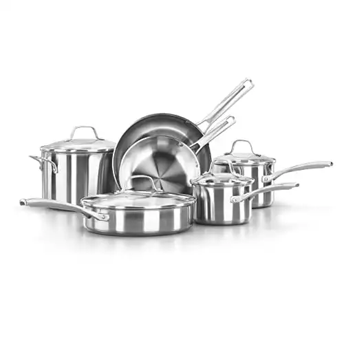 Calphalon Classic Stainless Steel, 10 Piece Set