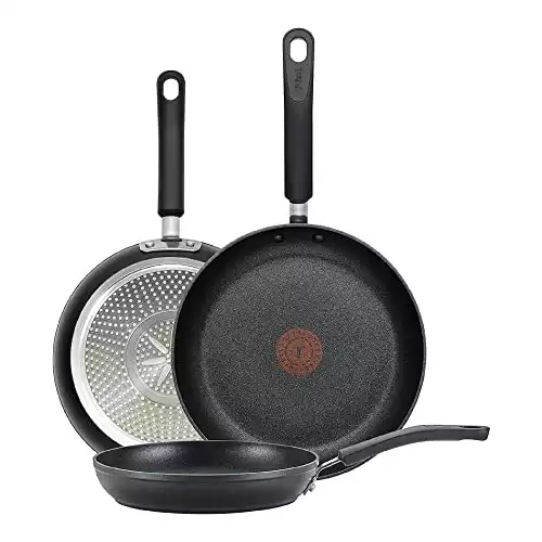 T-fal Total Nonstick Fry Pan Cookware Set