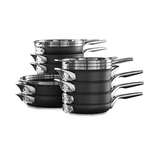 Calphalon Premier Space-Saving Cookware