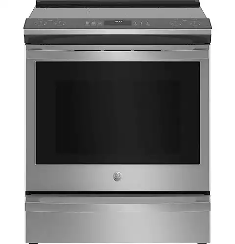 GE Profile 30" Slide-In Induction Range